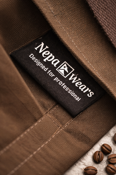 Mocha BIB Aprons