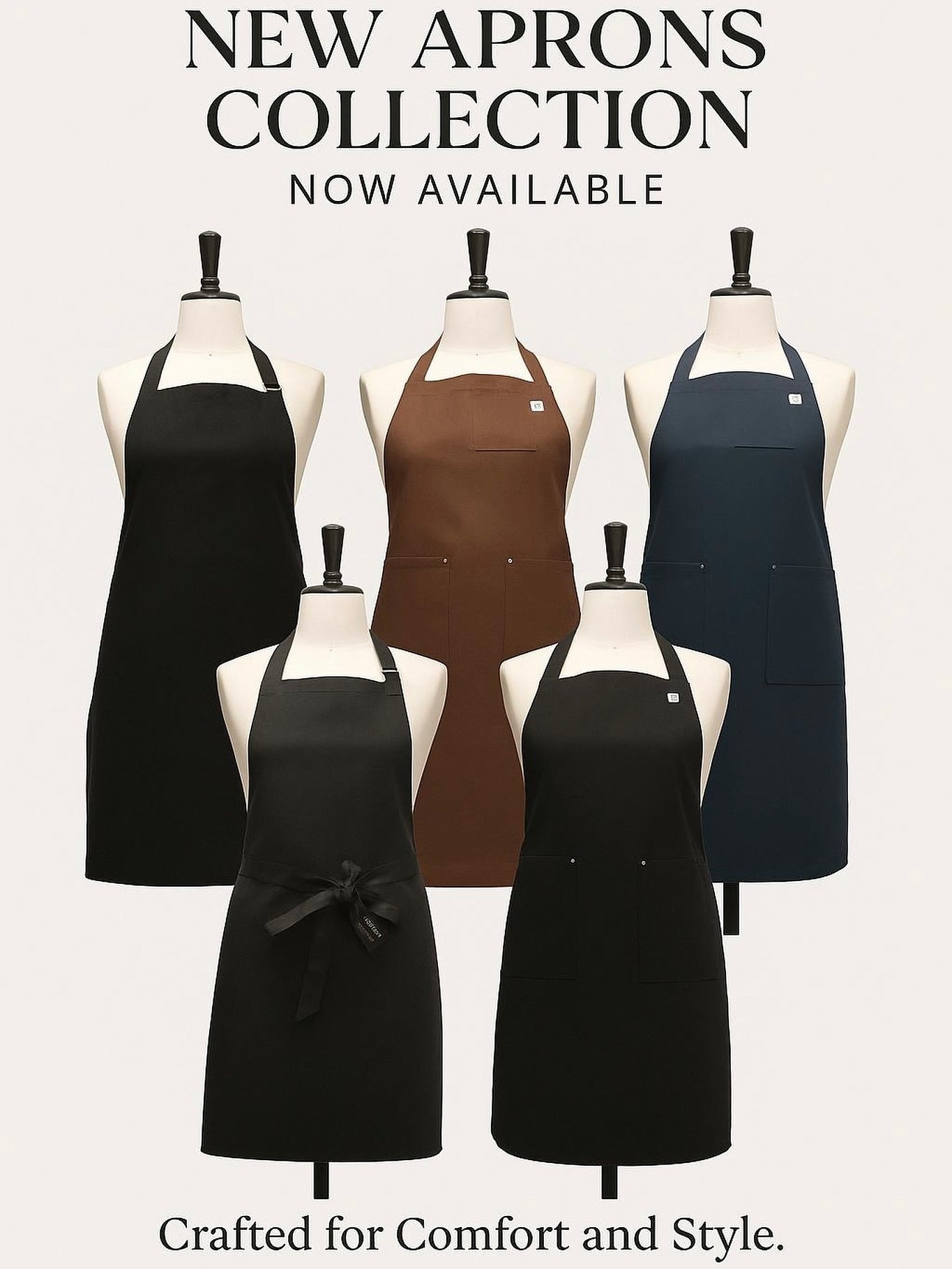 chef aprons collection