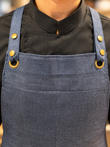 SIGNATURE DENIM CHEF BIB APRONS