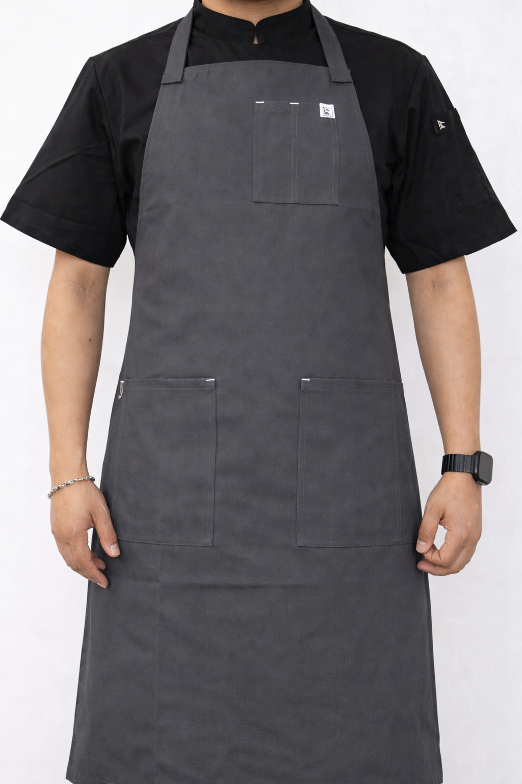 Ash grey aprons