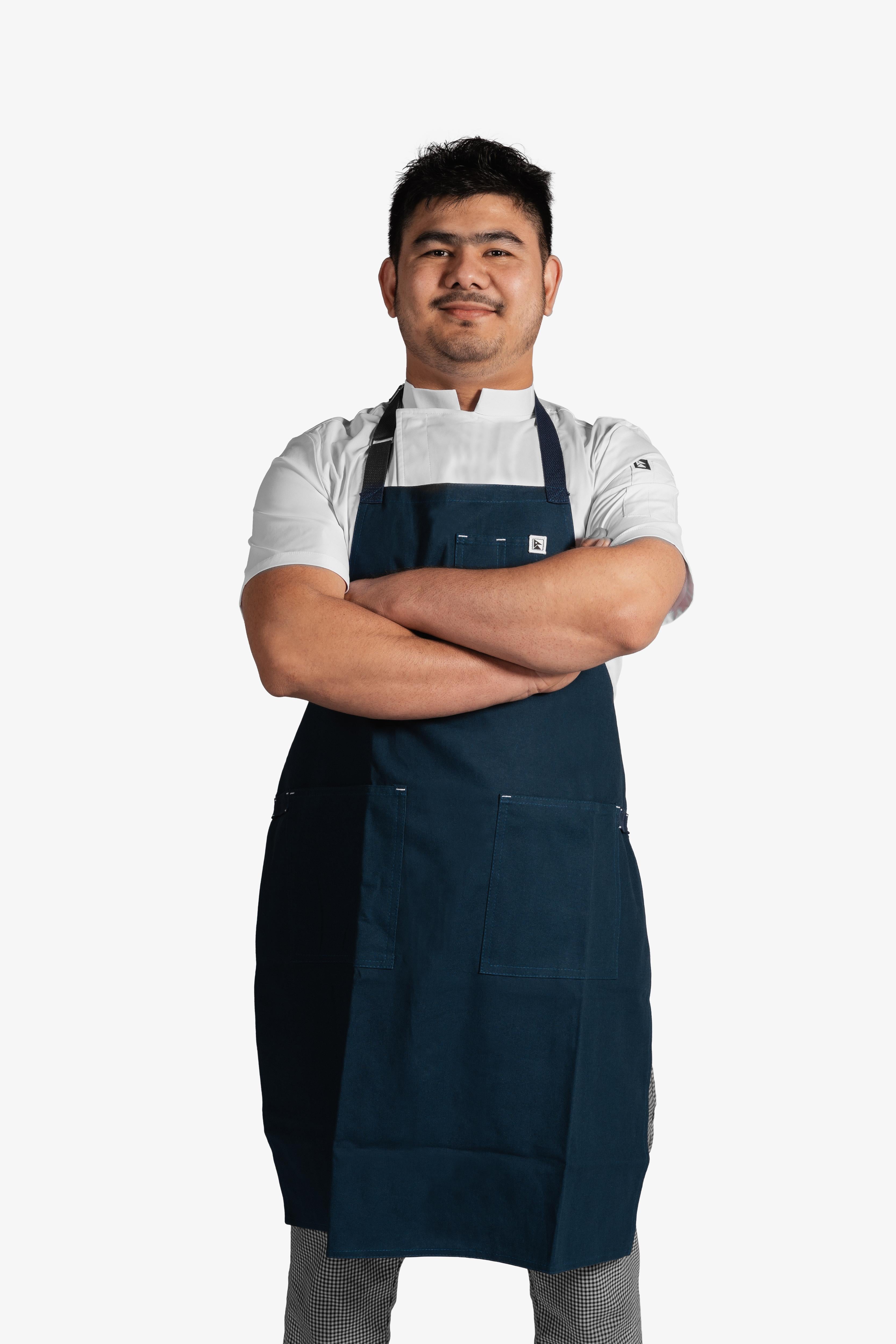 Navy Blue BIB Apron