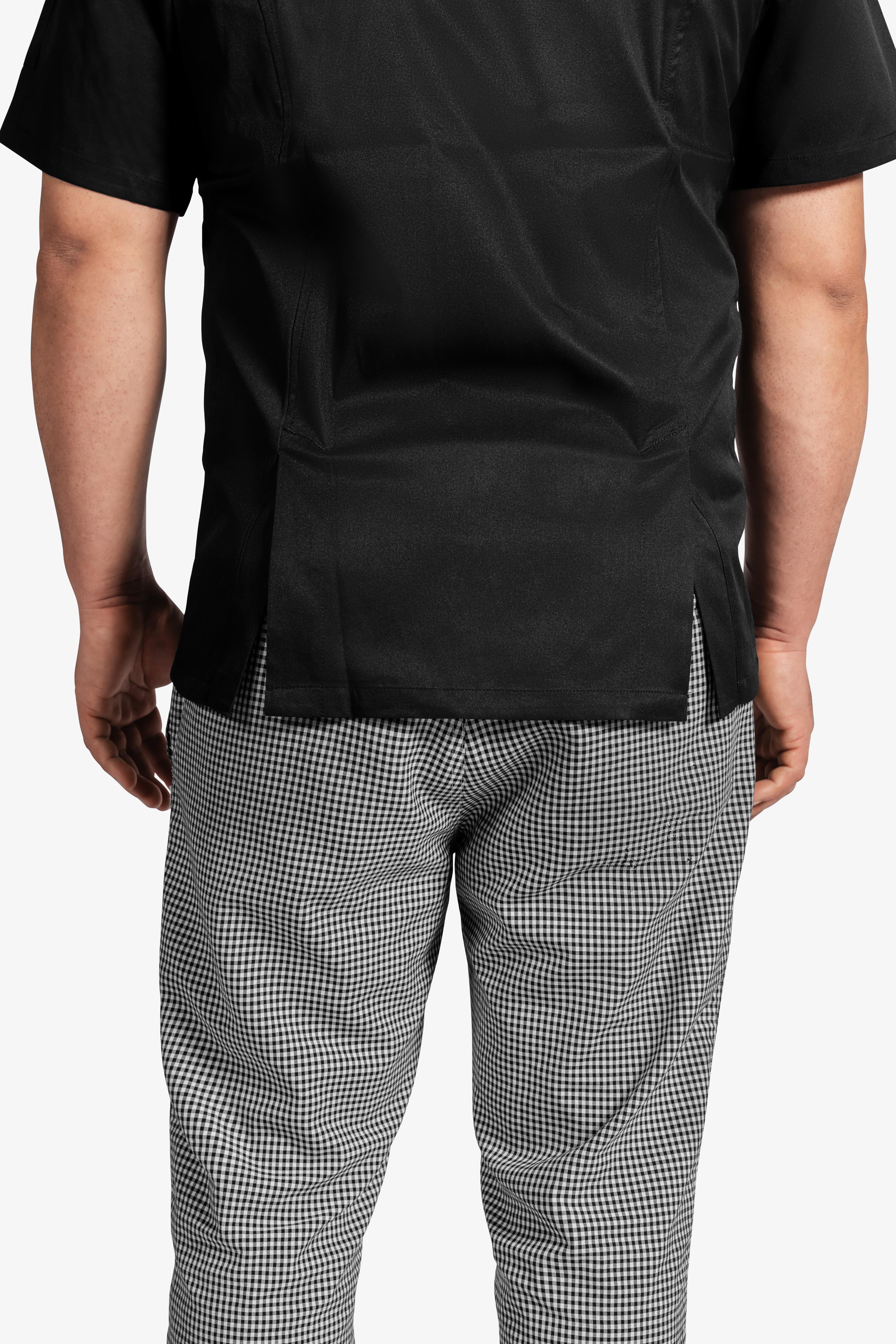 Half Shelves| Classic Black Chef Jackets | Unisex