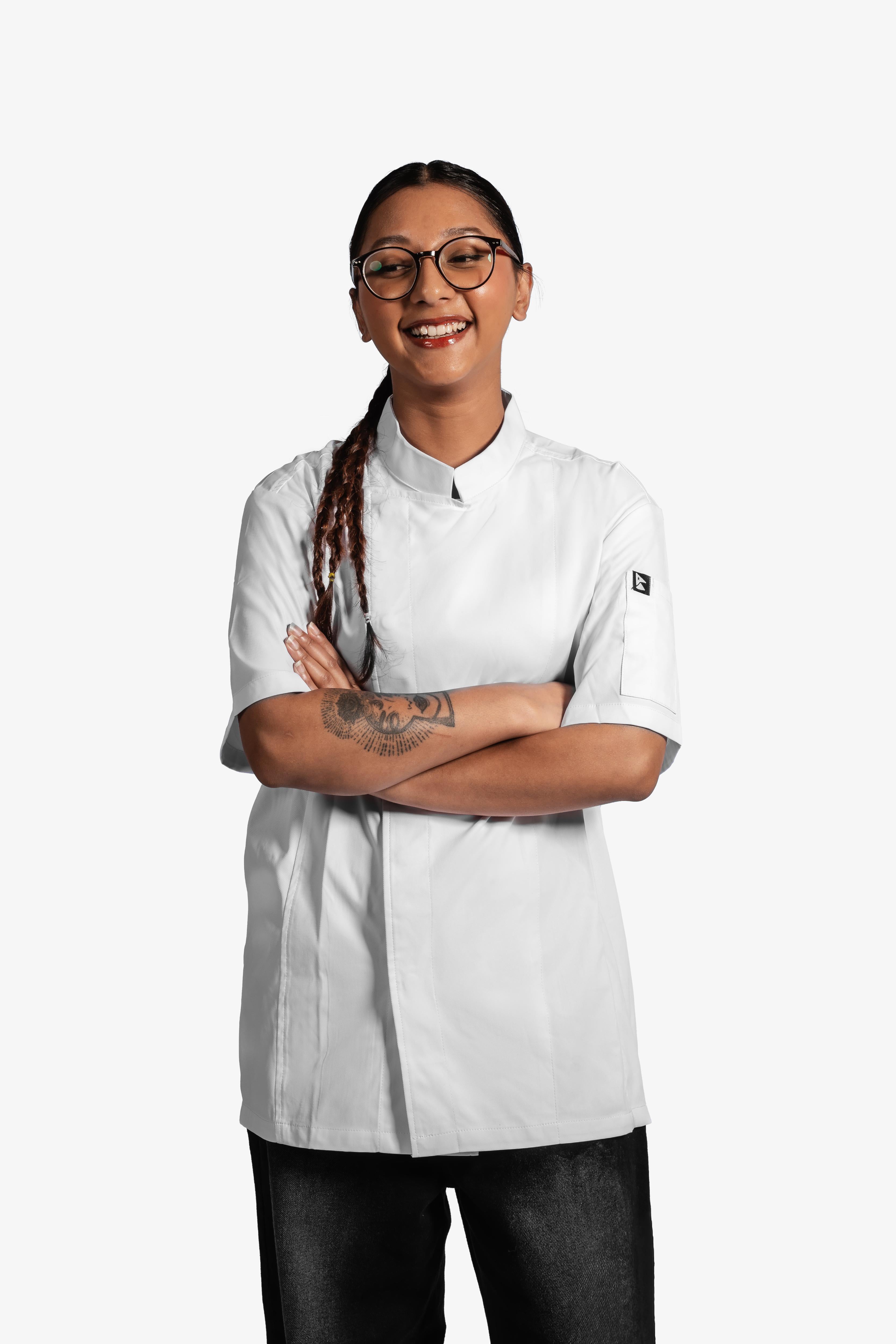 Half Sleeves | Classic White Chef Jackets | Unisex