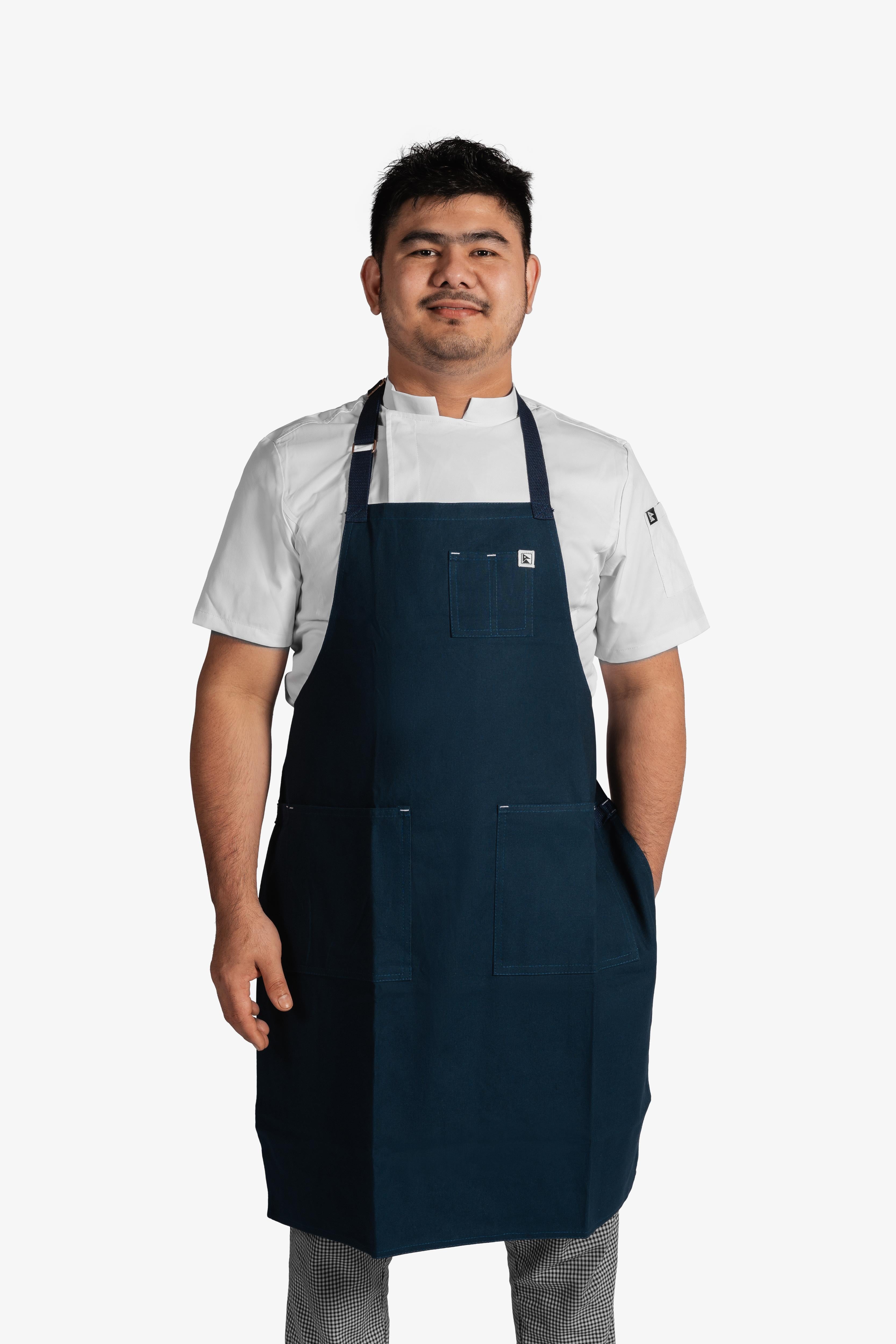 Navy Blue BIB Apron