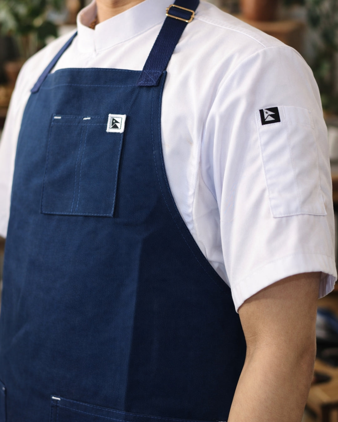 Navy Blue BIB Apron