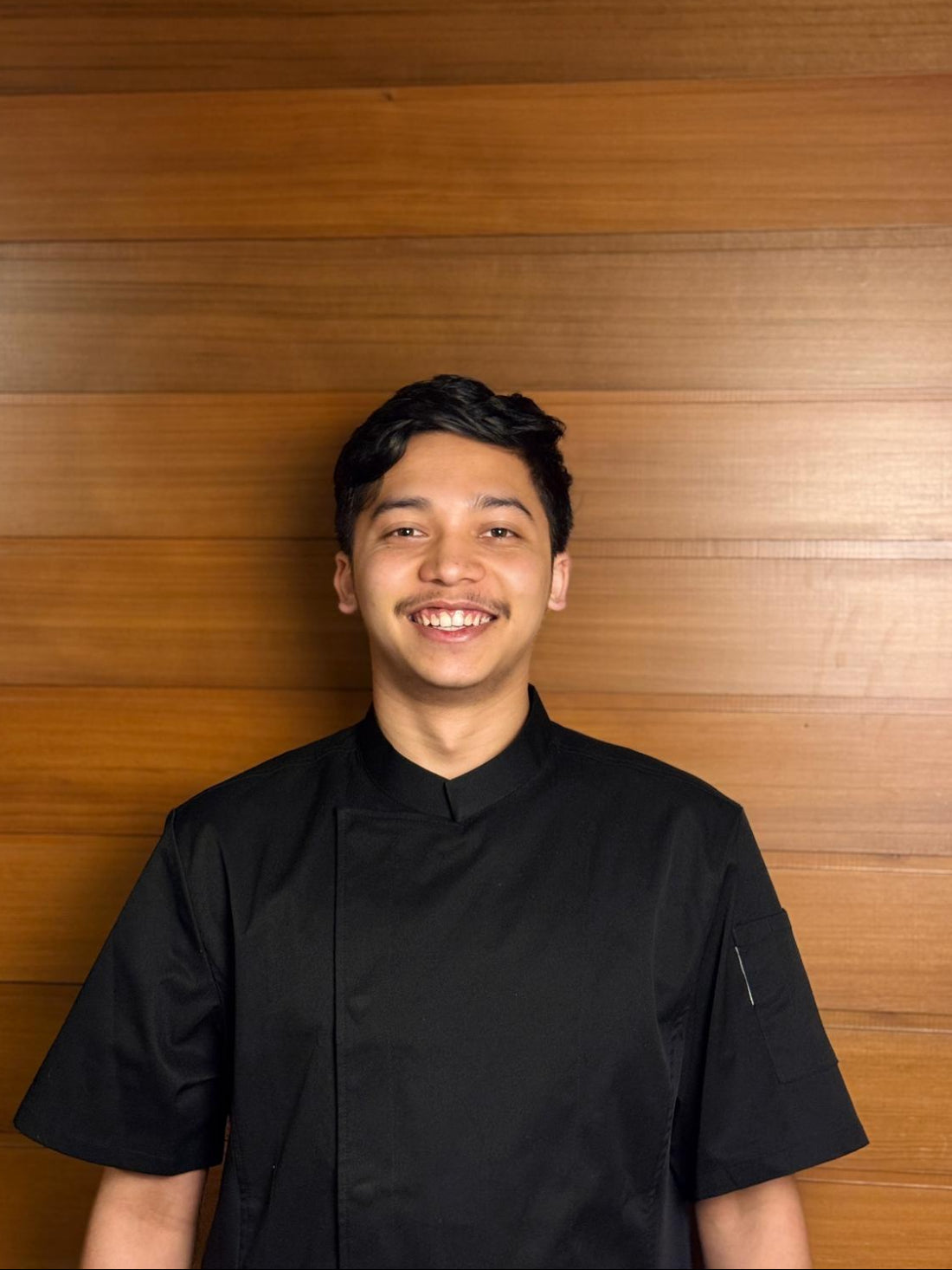 classic black, chef jacket