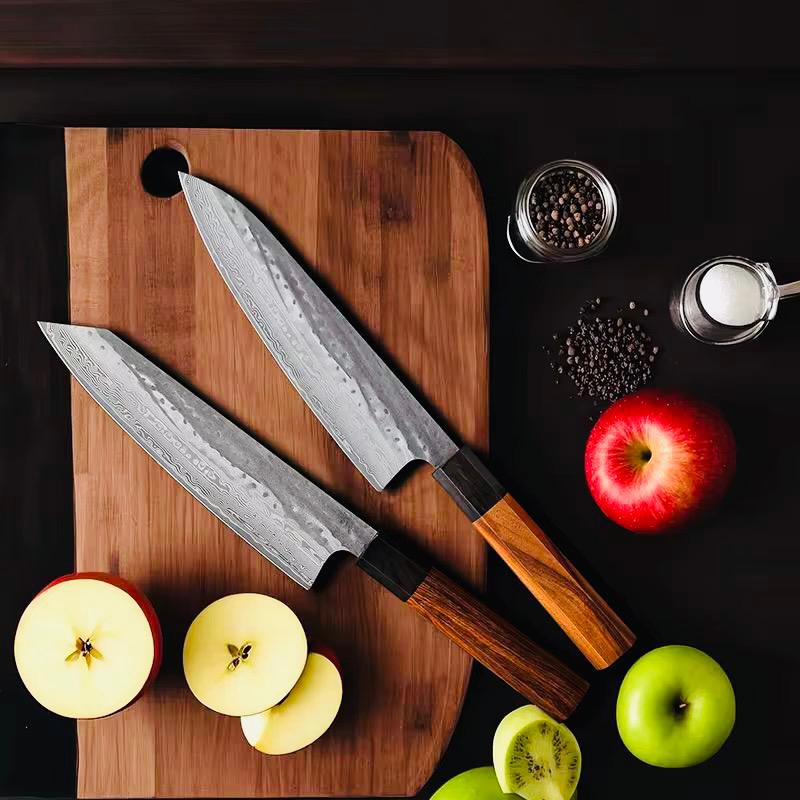 Japanese Professional Style Damascus steel knife